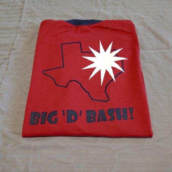 Collectible Souvenir "Big D Bash" UCWDC Line Dance Event T-shirt (Size: L) - Picture 1 of 10